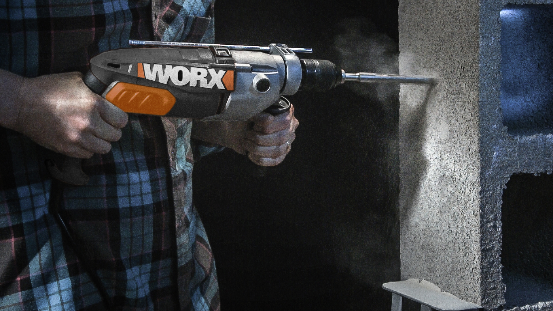 Worx WX311.1 - Taladro percutor 1.100W